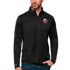 New York Islanders Antigua Tribute Quarter-Zip Pullover Top