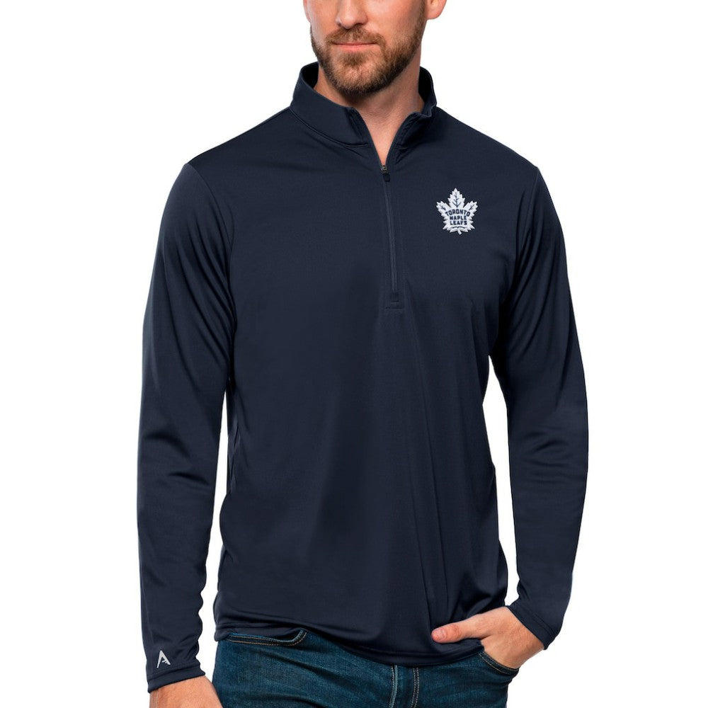 Toronto Maple Leafs Antigua Tribute Quarter-Zip Pullover Top
