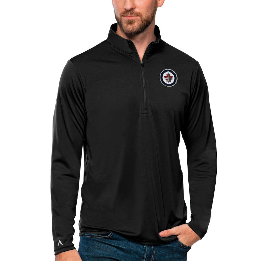 Winnipeg Jets Antigua Tribute Quarter-Zip Pullover Top