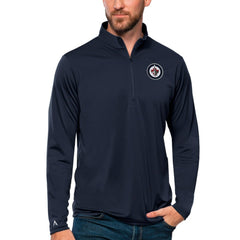 Winnipeg Jets Antigua Tribute Quarter-Zip Pullover Top