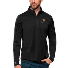 Indiana Pacers Antigua Tribute Quarter-Zip Pullover Top - Black outlet