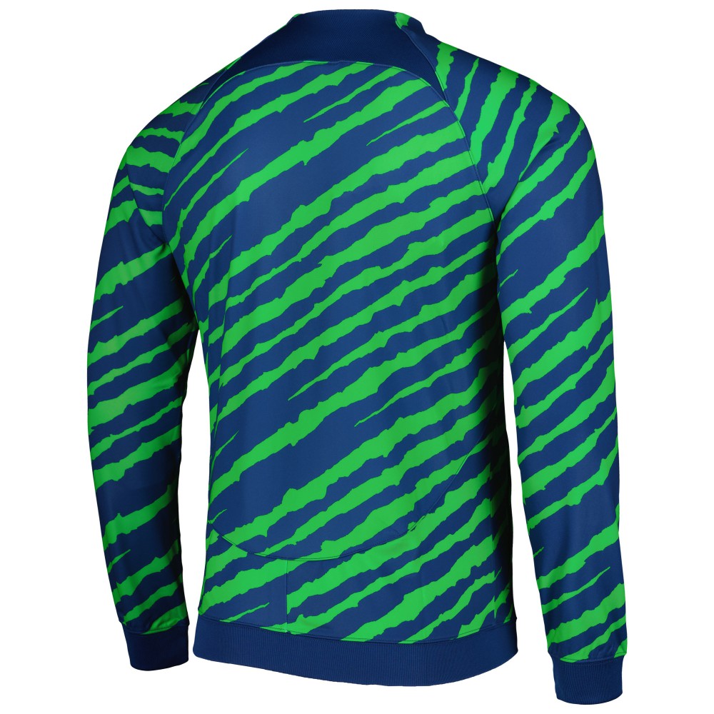 Brazil National Team 2022 Academy Pro Anthem Performance Raglan Full-Zip Jacket / Soccer Sale
