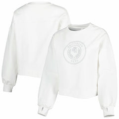 Brooklyn Nets Lusso Women's Lola Ball and Chain Pullover Sweatshirt - White online