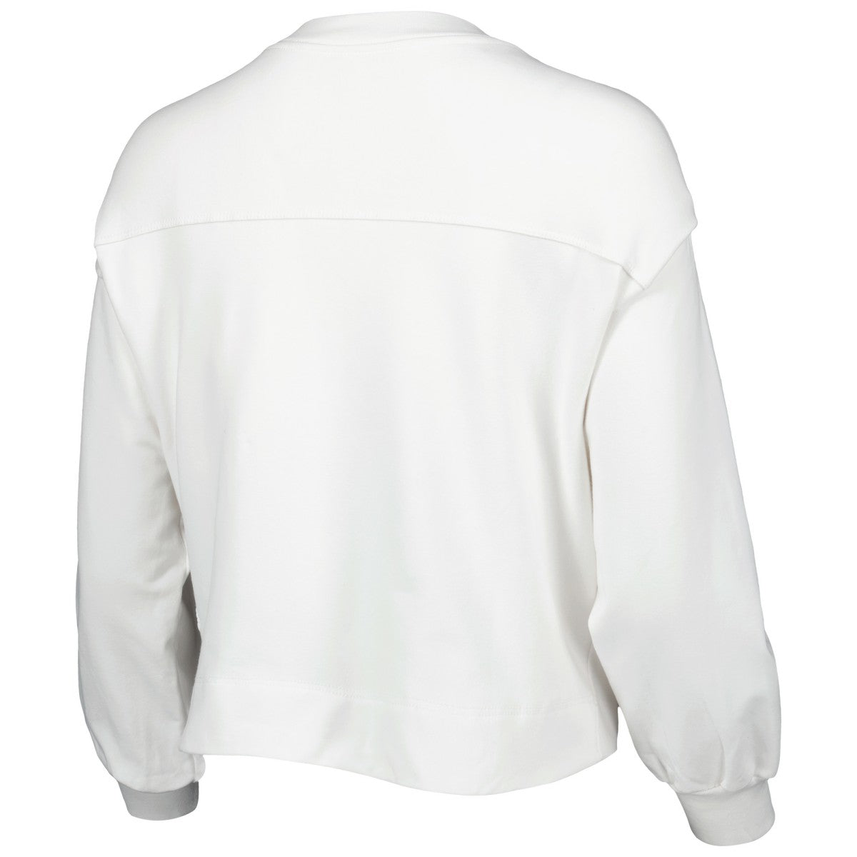Los Angeles Lakers Lusso Women's Lola Ball and Chain Pullover Sweatshirt - White online