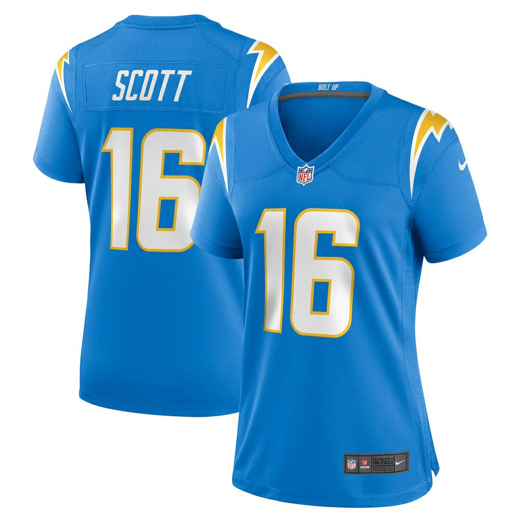 NFL Los Angeles Chargers JK Scott  Women's Game Jersey