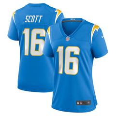NFL Los Angeles Chargers JK Scott  Women's Game Jersey