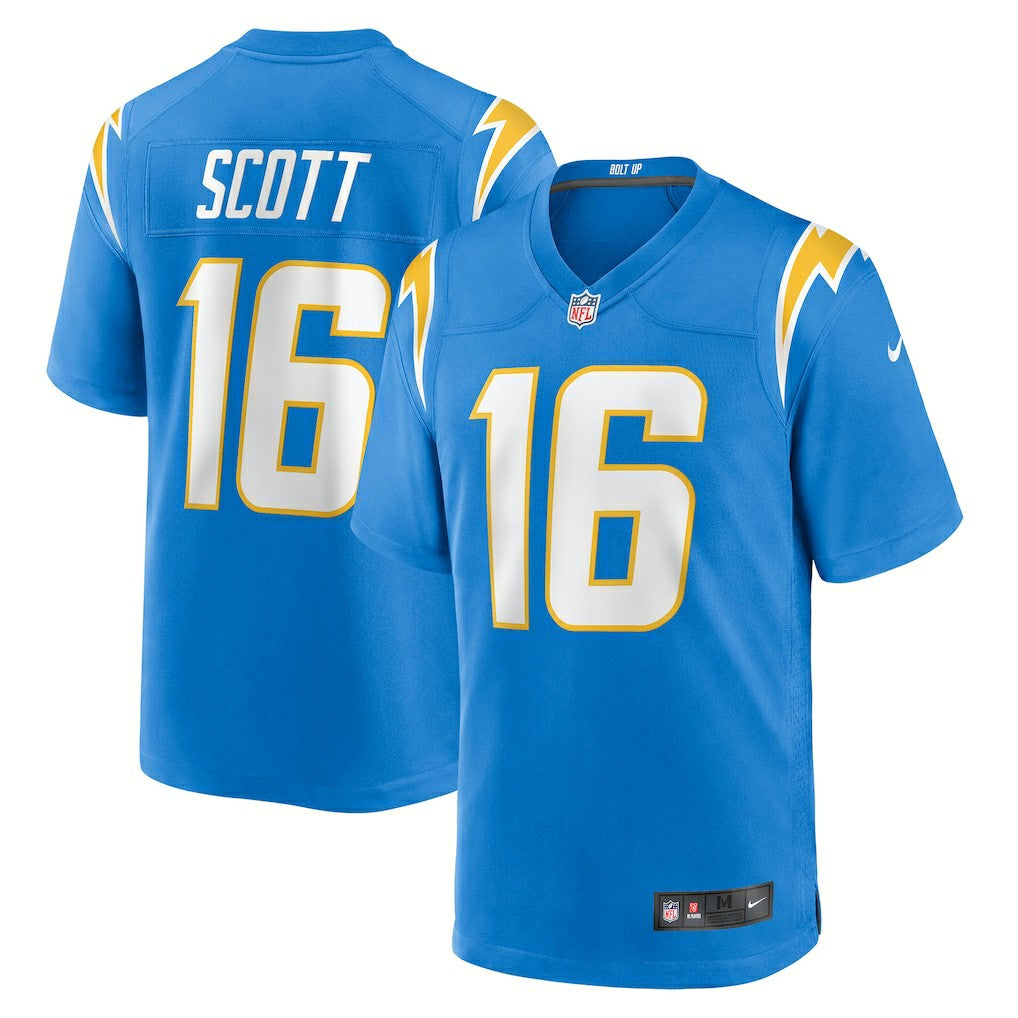 NFL Los Angeles Chargers JK Scott  Game Jersey