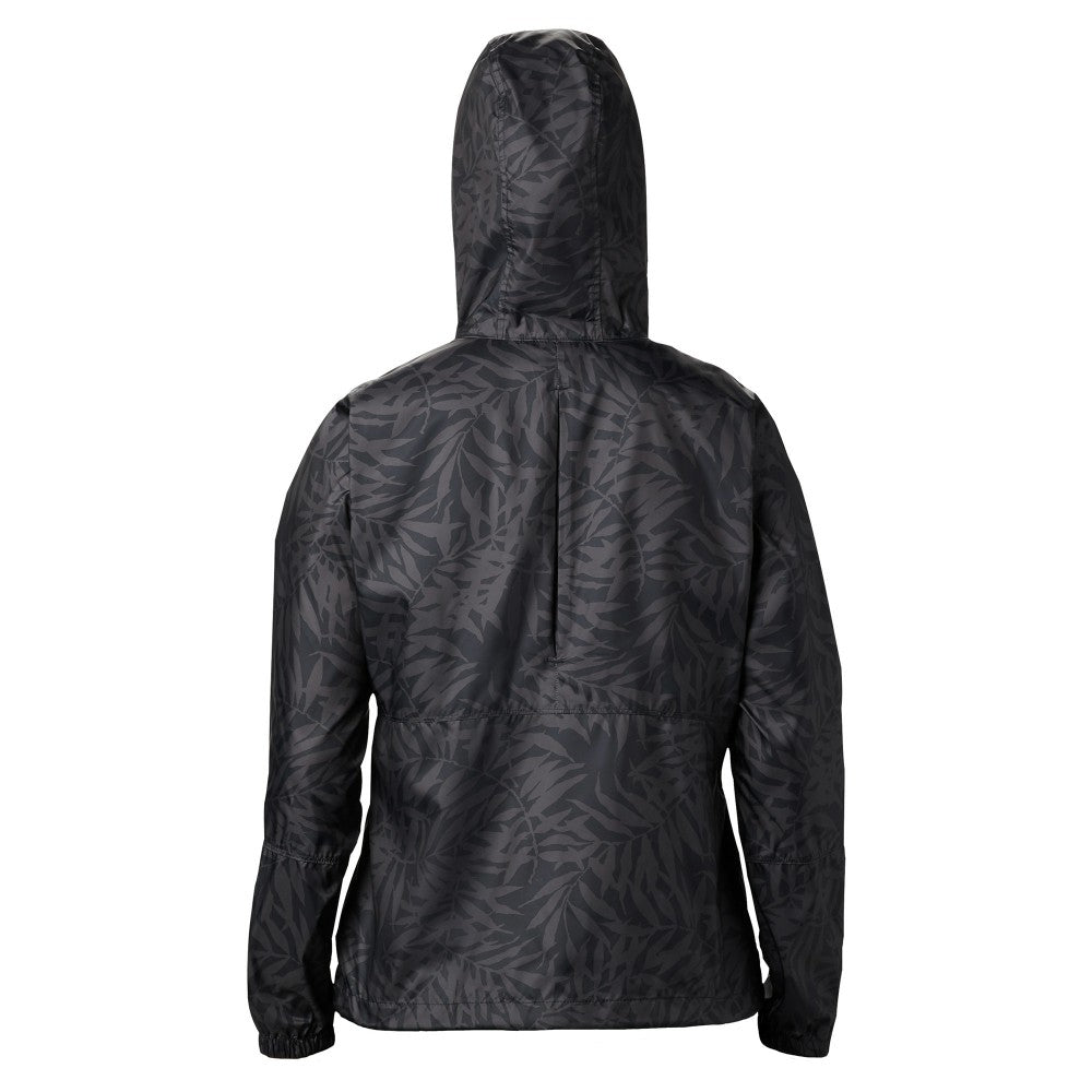 Cincinnati Reds Women's Flash Forward Full-Zip Windbreaker Jacket - Black | Columbia