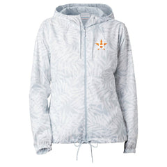Houston Astros Women's Flash Forward Full-Zip Windbreaker Jacket - Gray | Columbia