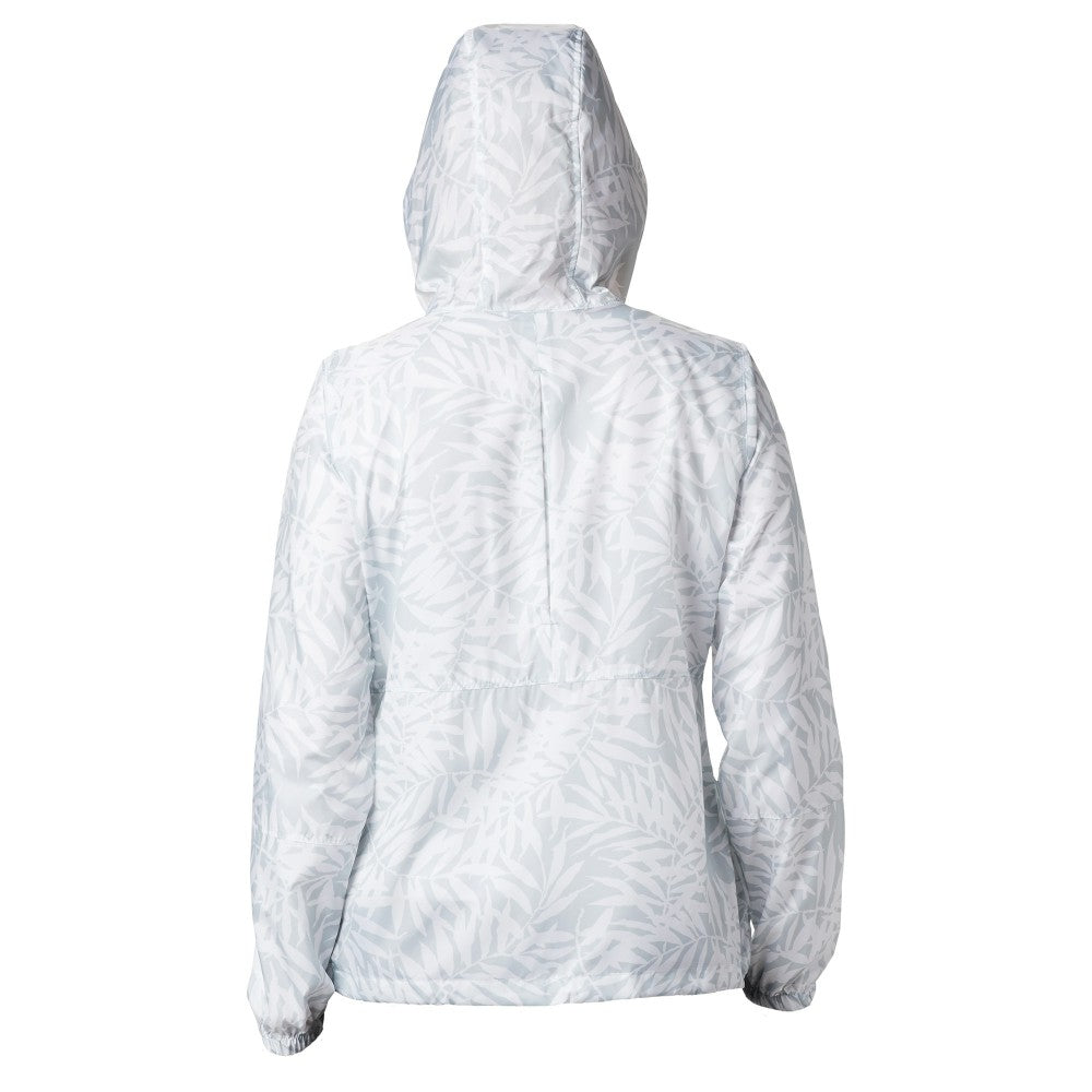 Los Angeles Dodgers Women's Flash Forward Full-Zip Windbreaker Jacket - White | Columbia