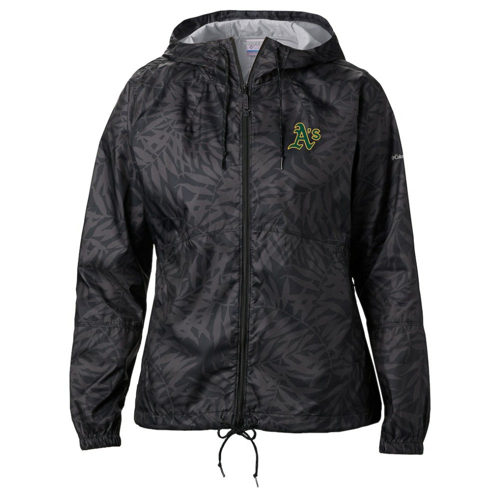 Athletics Women's Flash Forward Full-Zip Windbreaker Jacket - Black | Columbia