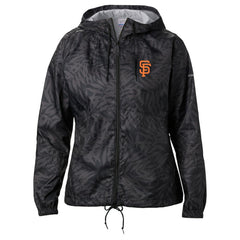 San Francisco Giants Women's Flash Forward Full-Zip Windbreaker Jacket - Black | Columbia