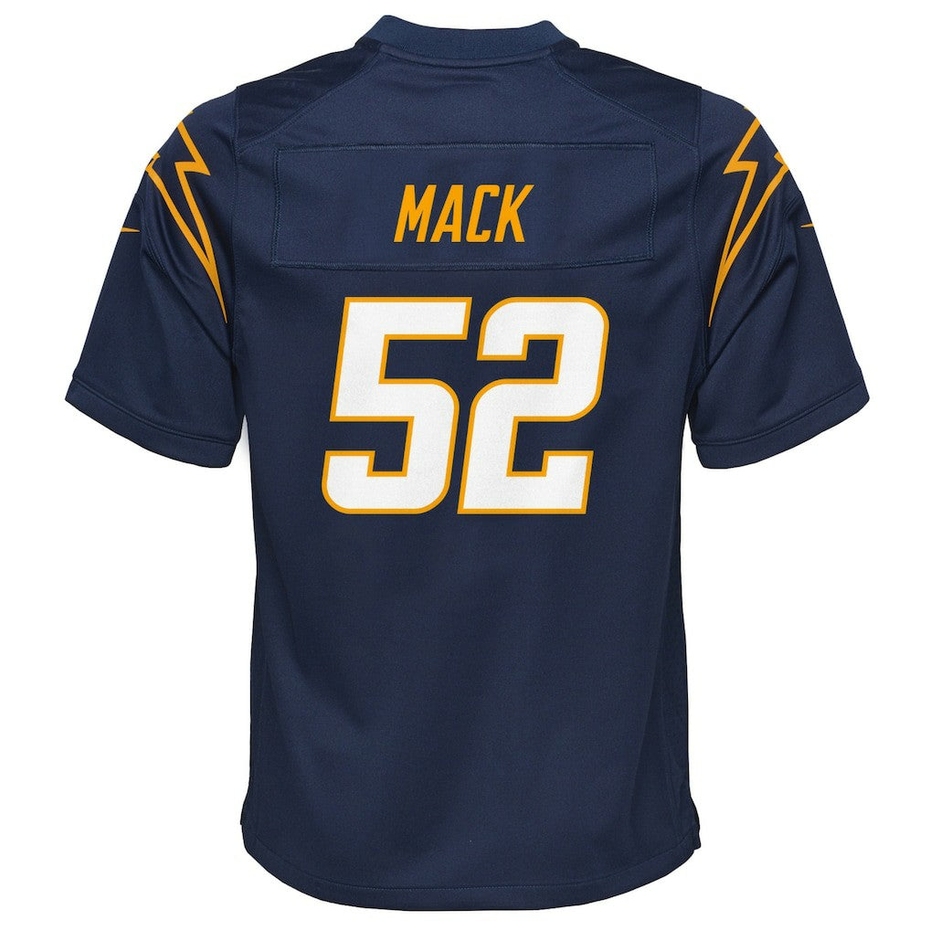 NFL Los Angeles Chargers Khalil Mack  Youth Game Jersey