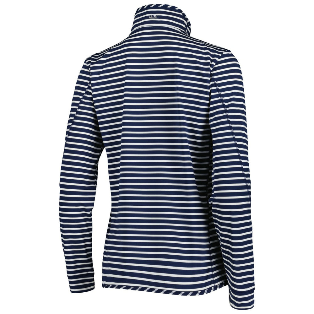 NFL Tennessee Titans Vineyard Vines Women's Sankaty Shep Half-Zip Pullover Top