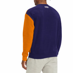Phoenix Suns Tommy Jeans Keith Split Pullover Sweatshirt - Purple/Orange outlet