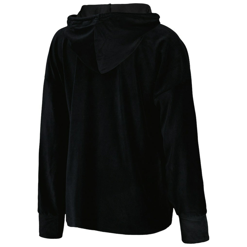 Philadelphia 76ers Touch Women's End Line Velour Pullover Hoodie - Black online