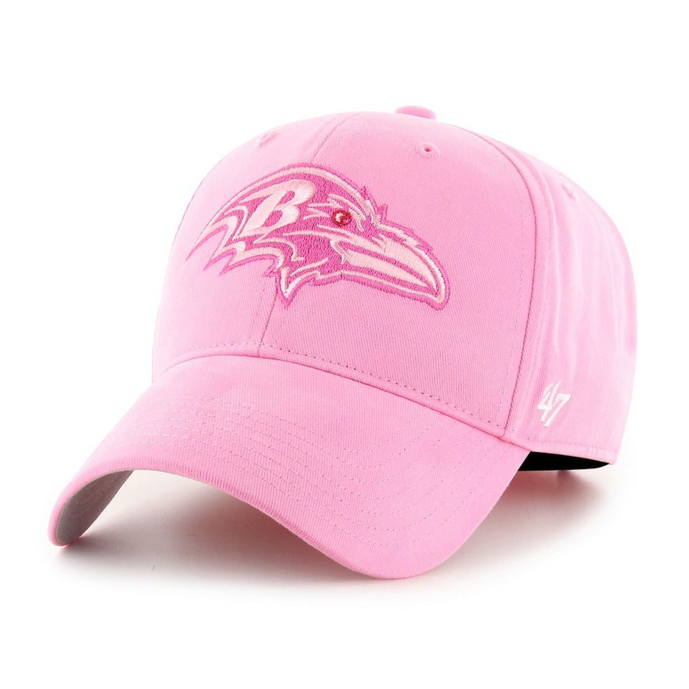 NFL Baltimore Ravens '47 Girls Youth Rose MVP Adjustable Hat
