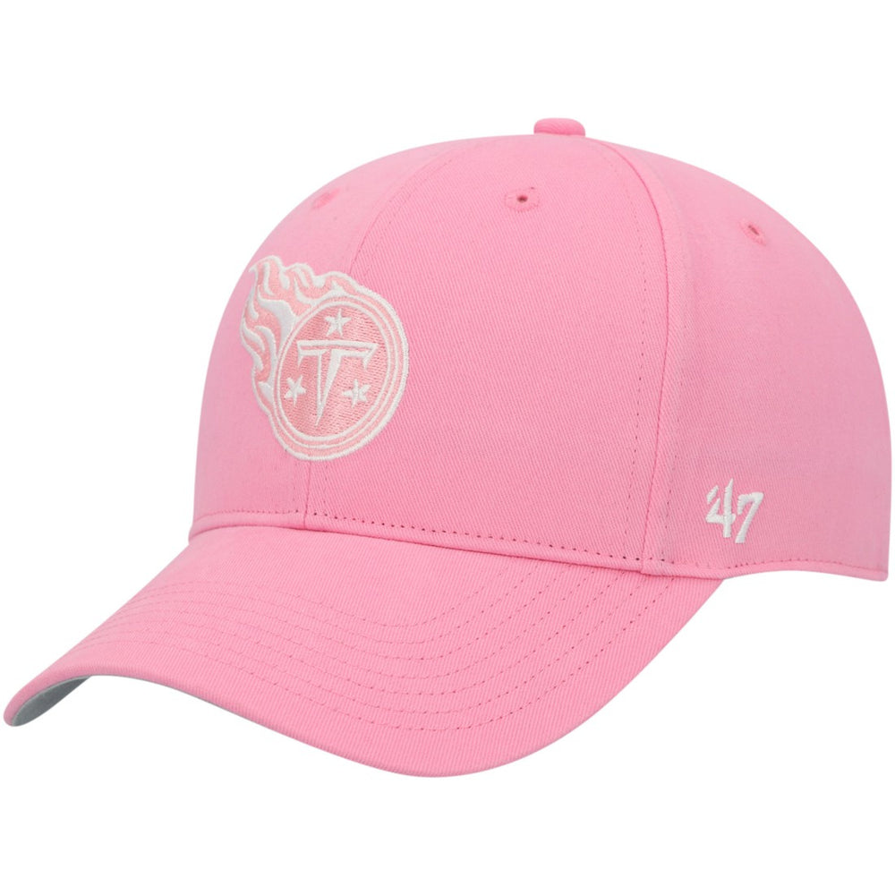 NFL Tennessee Titans '47 Girls Youth Rose MVP Adjustable Hat