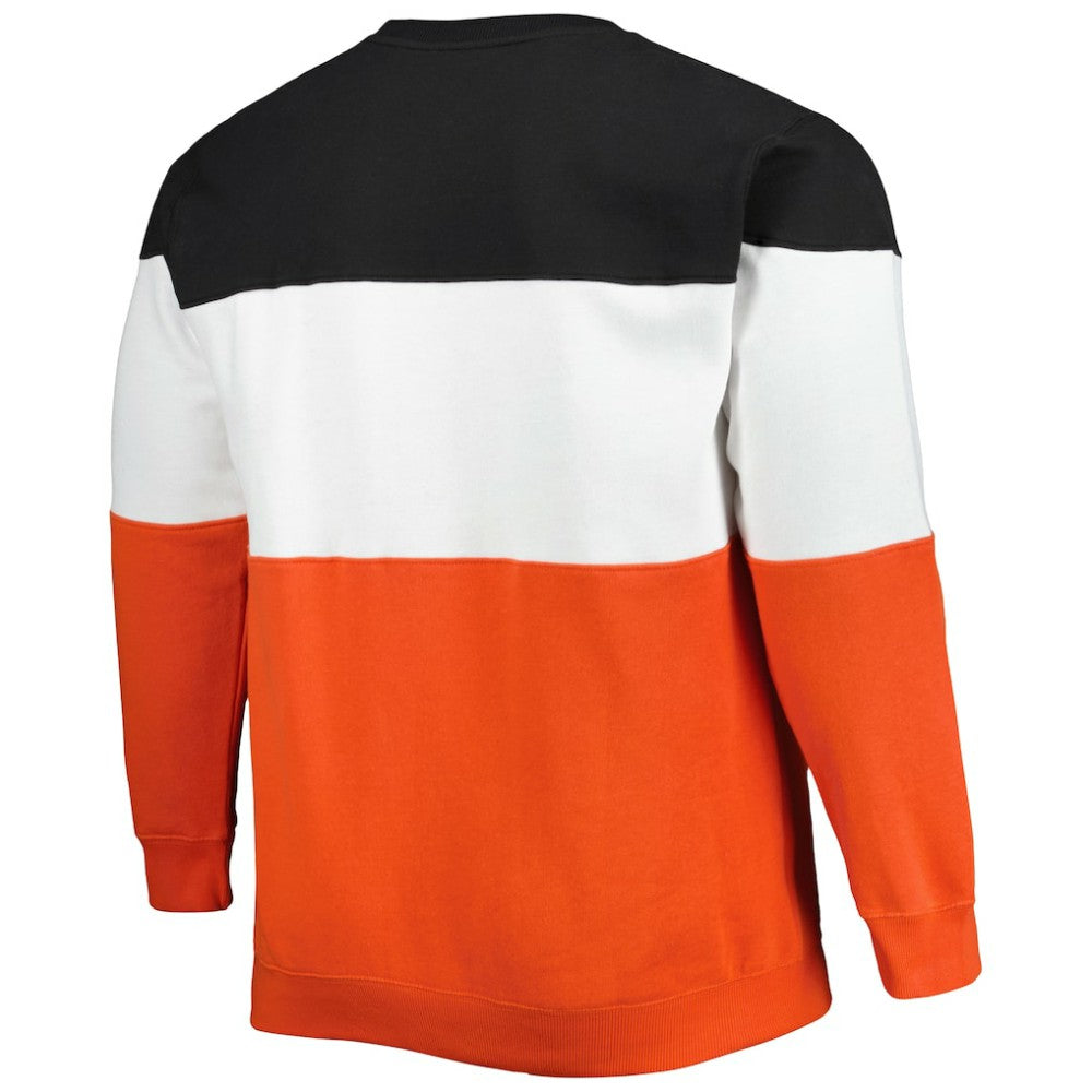 San Francisco Giants Big & Tall Pullover Sweatshirt - Black/Orange