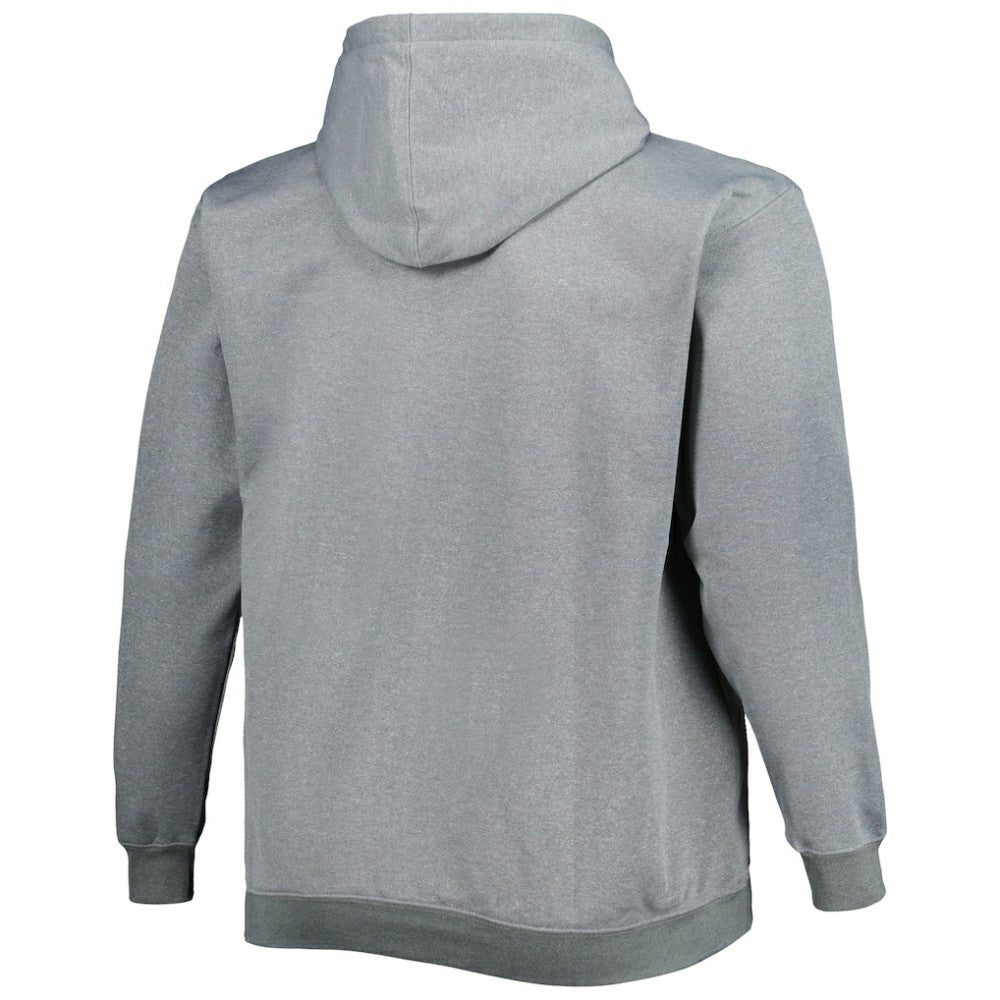Houston Astros Profile Big & Tall Pullover Hoodie - Ash