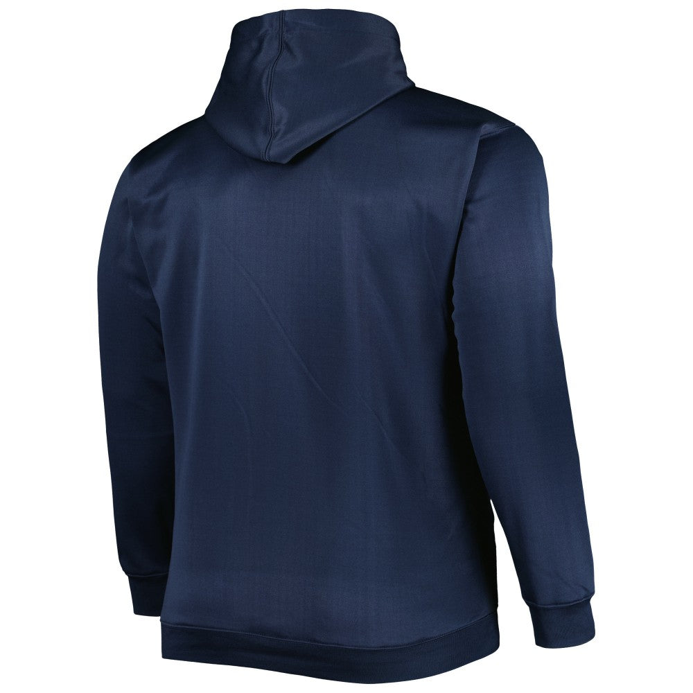 Cleveland Guardians Fade Sublimated Fleece Pullover Hoodie - Navy