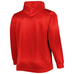 Cincinnati Reds Fade Sublimated Fleece Pullover Hoodie - Red