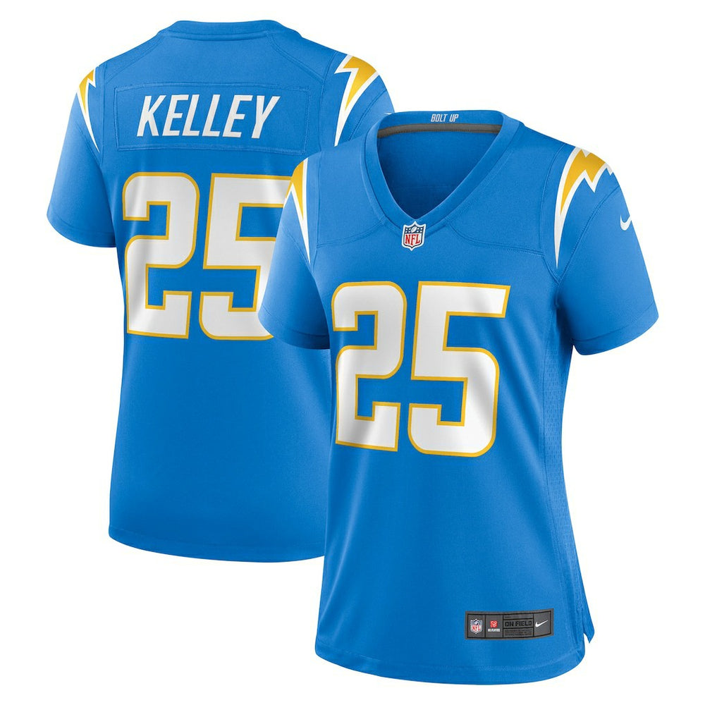 NFL Los Angeles Chargers Joshua Kelley  Women's Player Game Jersey