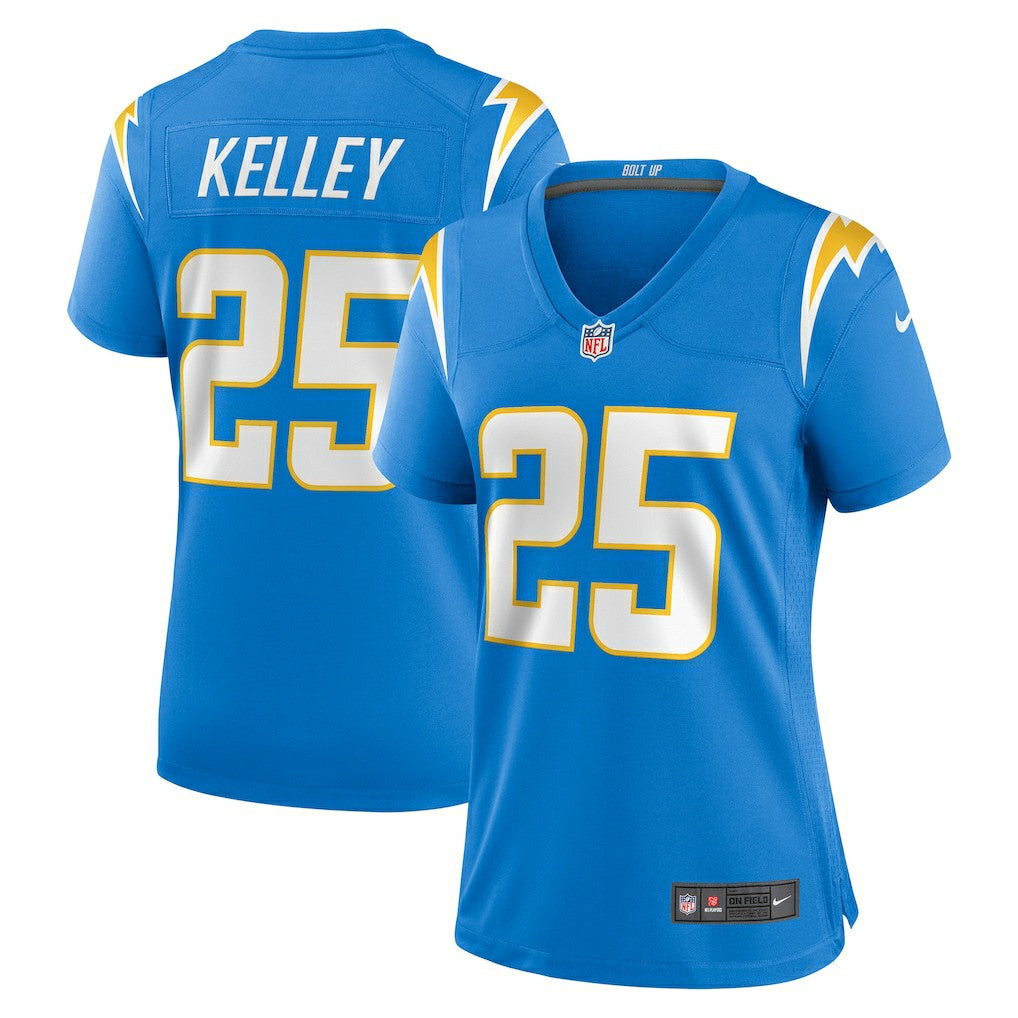 NFL Los Angeles Chargers Joshua Kelley  Women's Player Game Jersey