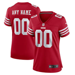 NFL San Francisco 49ers Women's Game Custom Jersey