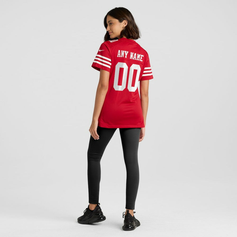 NFL San Francisco 49ers Women's Game Custom Jersey