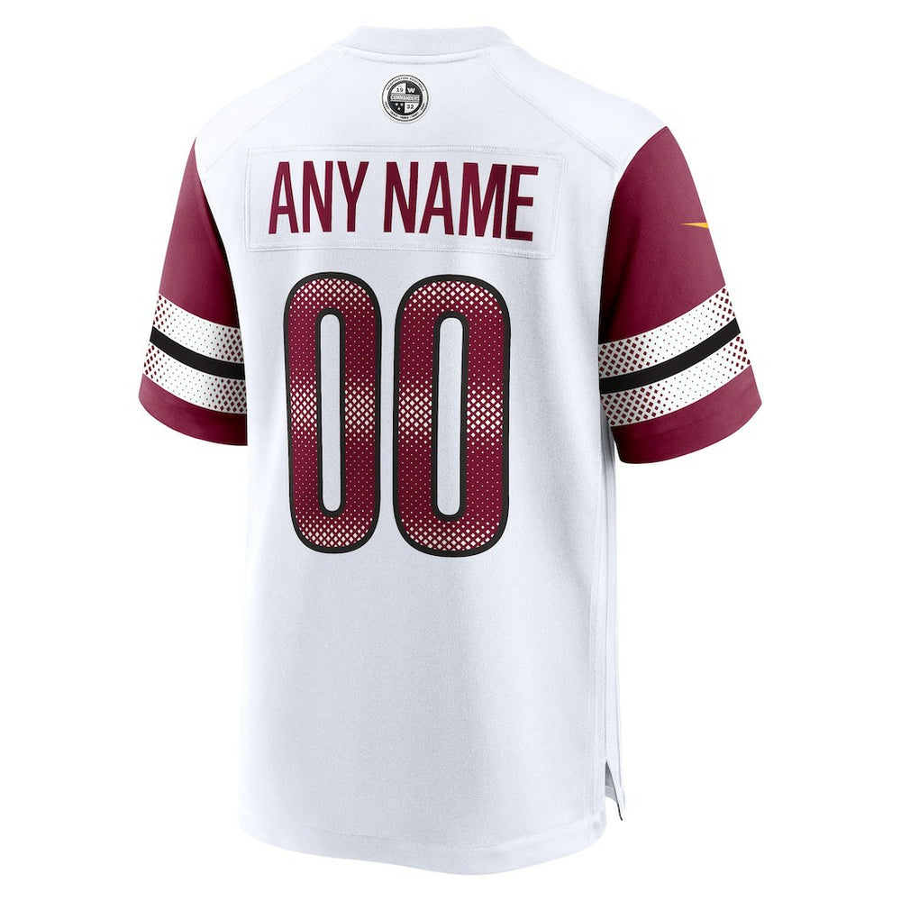 NFL Washington Commanders Game Custom Player Jersey