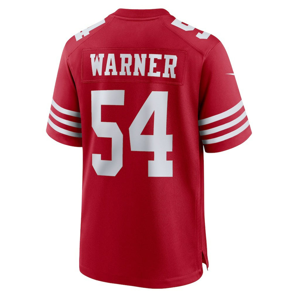 NFL San Francisco 49ers Fred Warner  Player Game Jersey