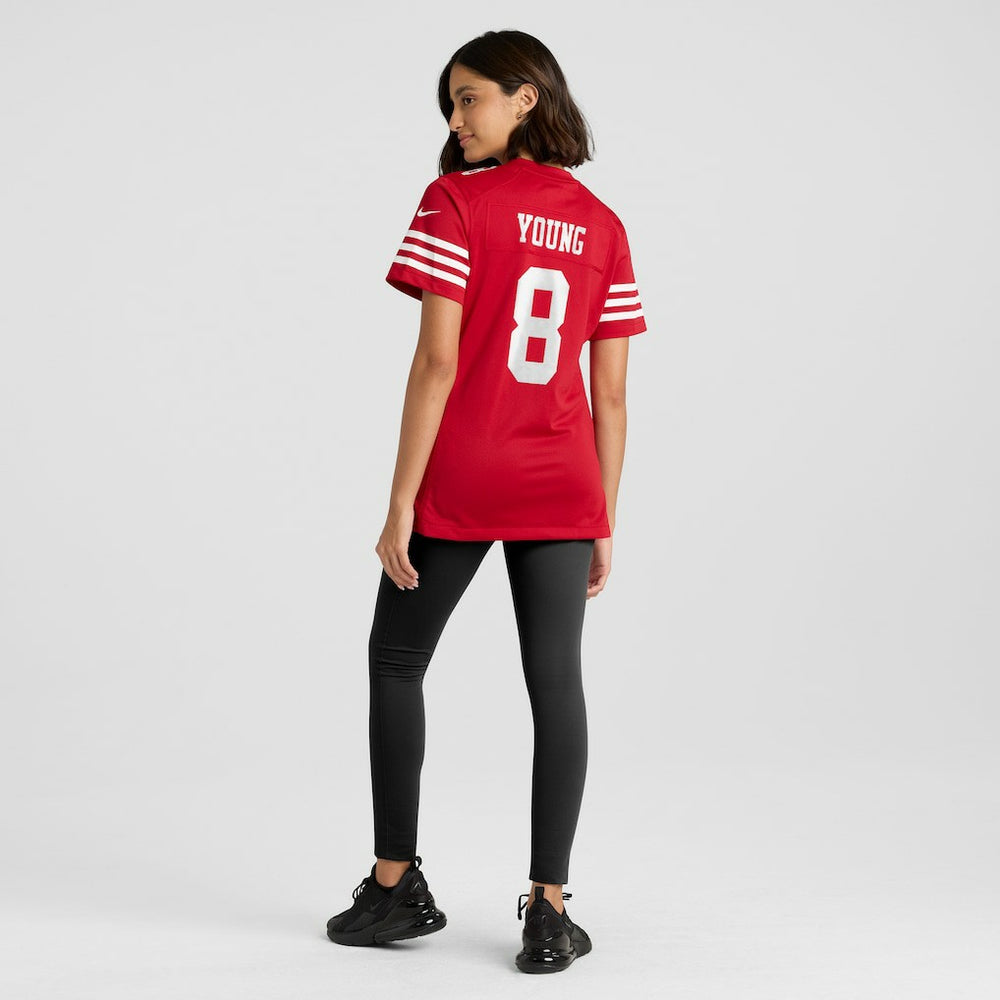 NFL San Francisco 49ers Steve Young  Women's Retired Player Game Jersey