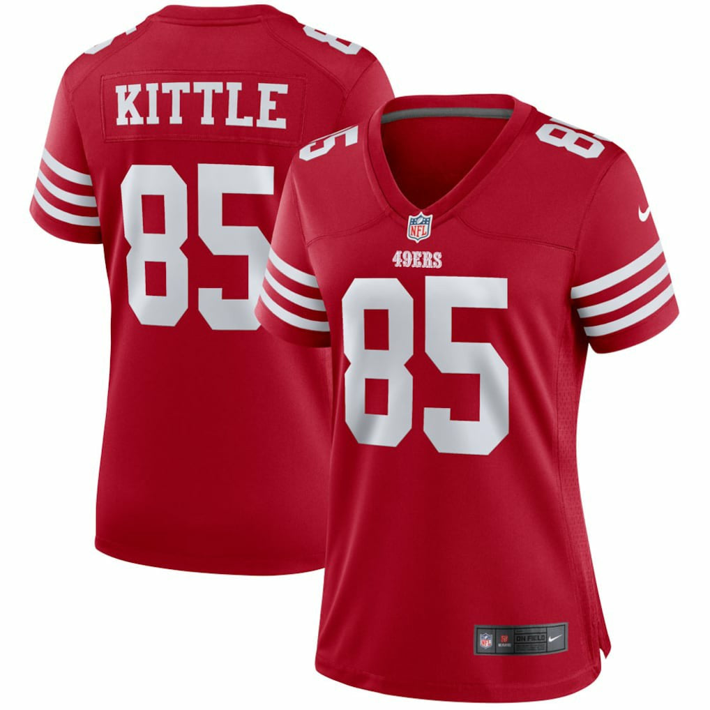 NFL San Francisco 49ers George Kittle  Women's Player Jersey