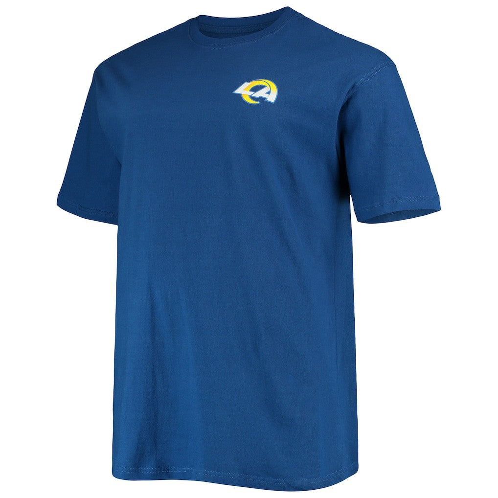 NFL Los Angeles Rams Big & Tall #1 Dad 2-Hit T-Shirt
