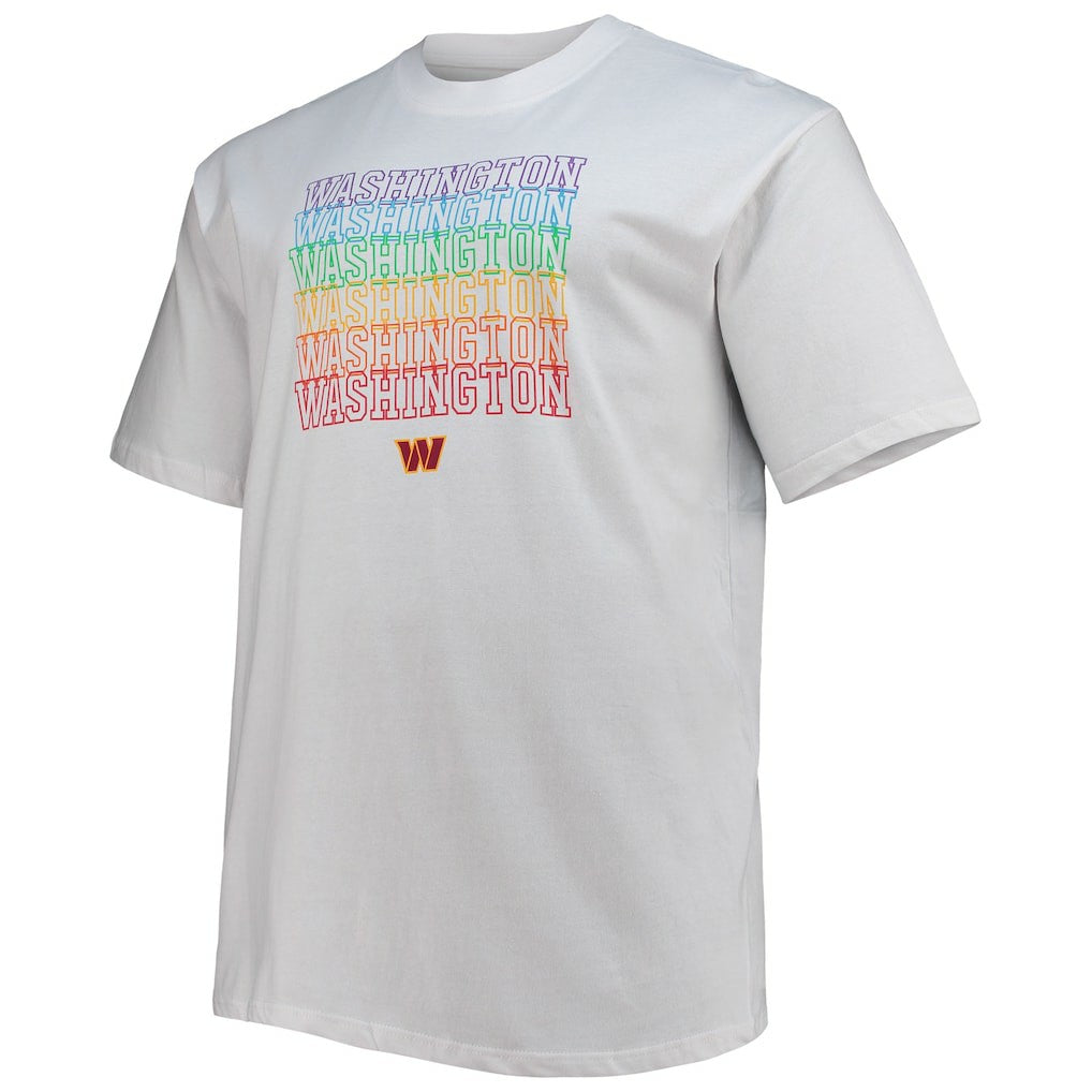 NFL Washington Commanders Big & Tall City Pride T-Shirt