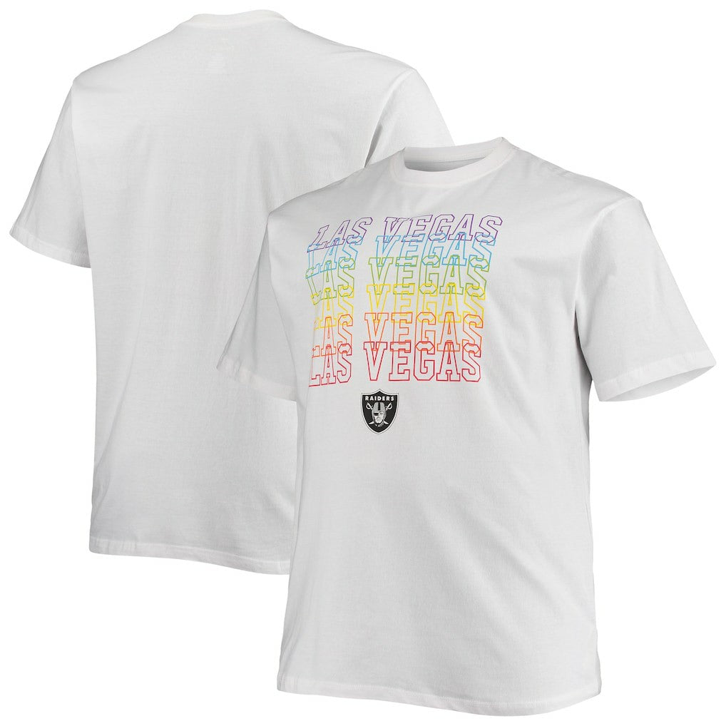 NFL Las Vegas Raiders Big & Tall City Pride T-Shirt