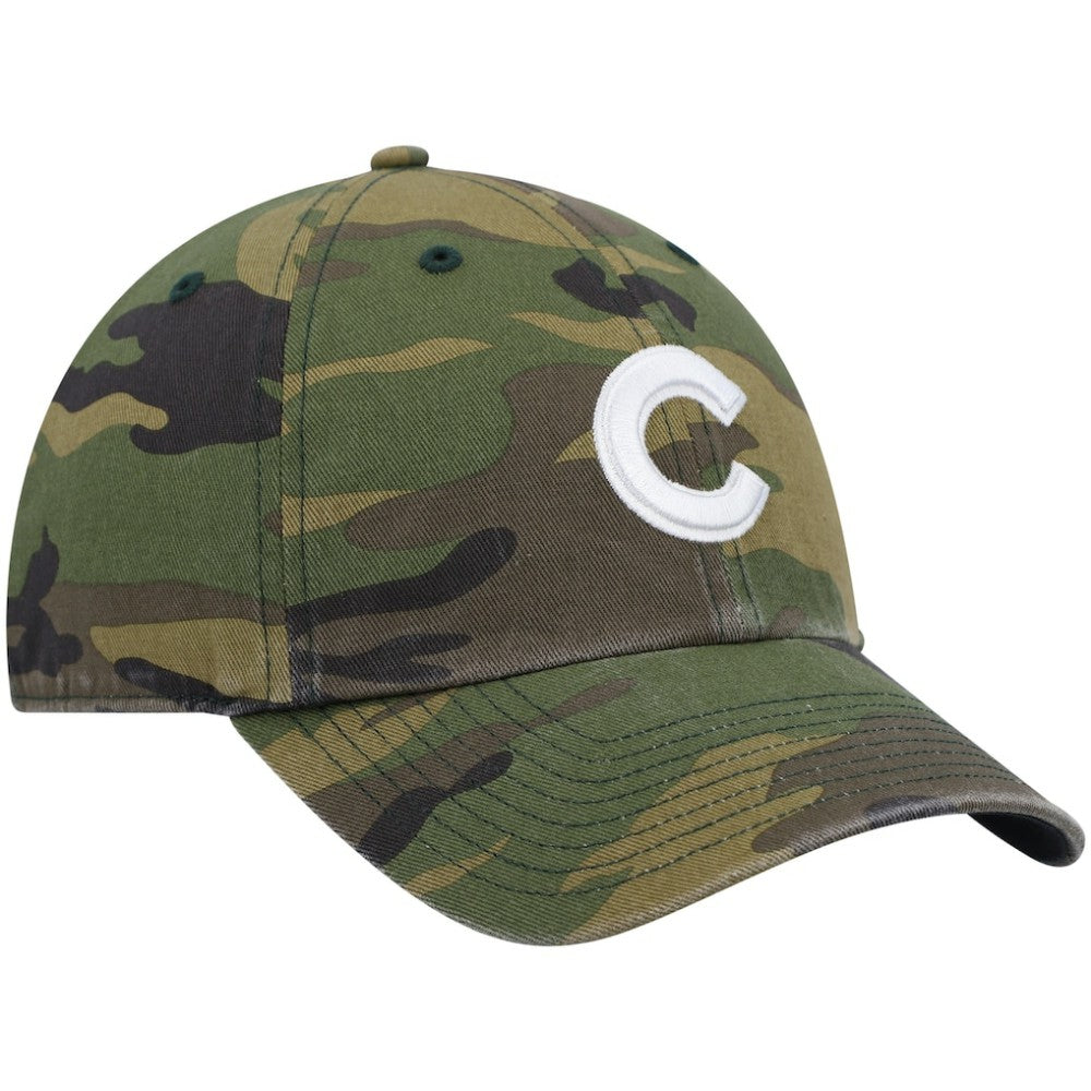 Chicago Cubs Clean Up Adjustable Hat - Camo | 47 brand