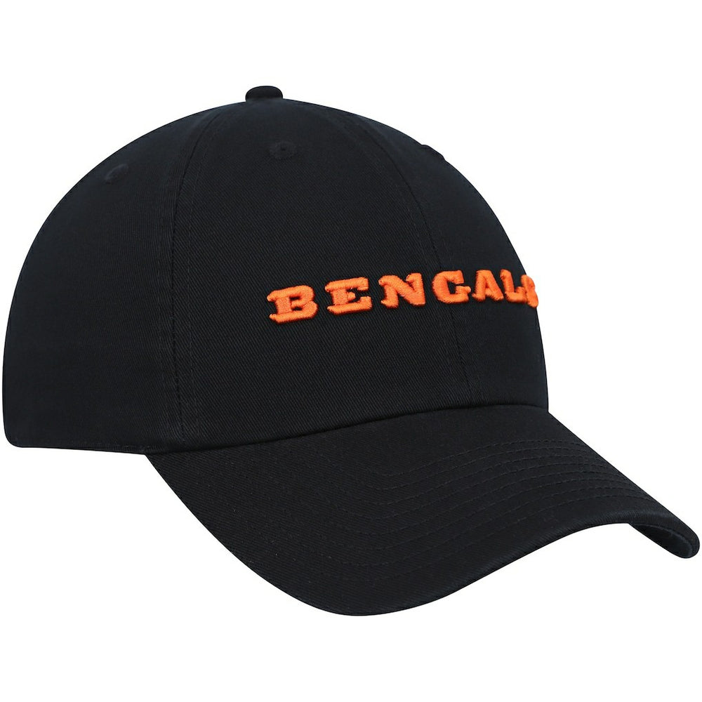 NFL Cincinnati Bengals '47 Clean Up Script Adjustable Hat
