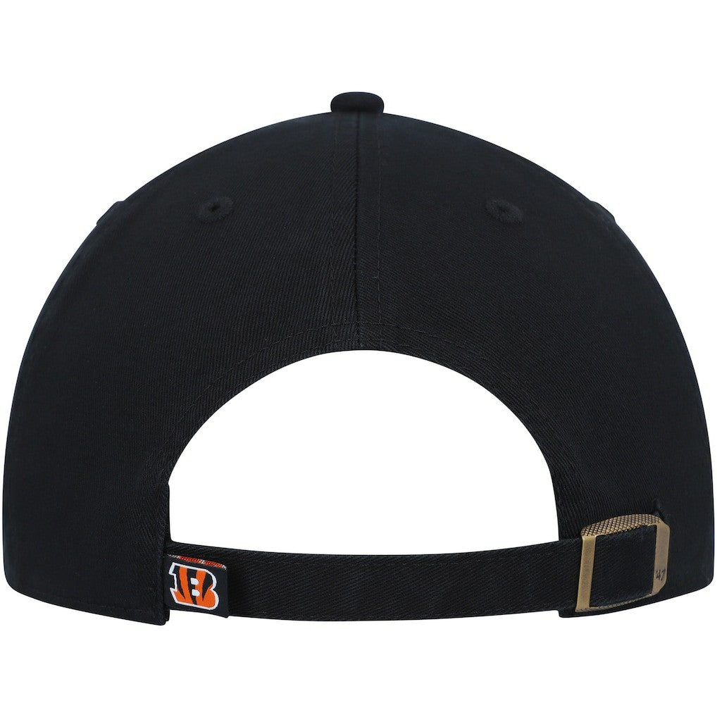 NFL Cincinnati Bengals '47 Clean Up Script Adjustable Hat