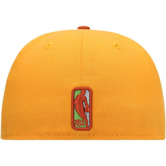 Philadelphia 76ers 59FIFTY Fitted Hat - Gold/Rust | New Era online