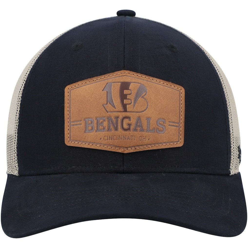 NFL Cincinnati Bengals '47 Rawhide Trucker Adjustable Hat