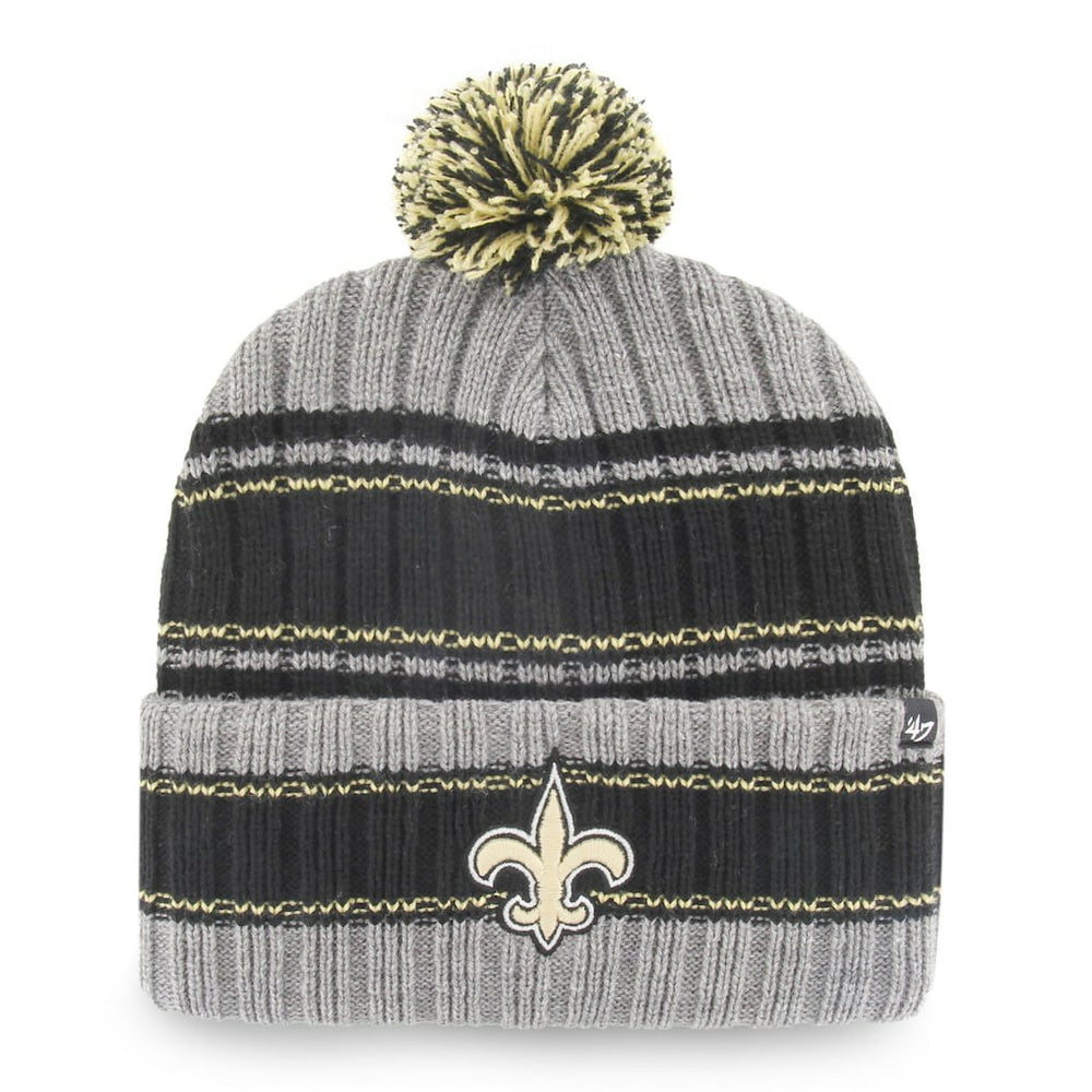 NFL New Orleans Saints '47 Rexford Cuffed Knit Hat with Pom