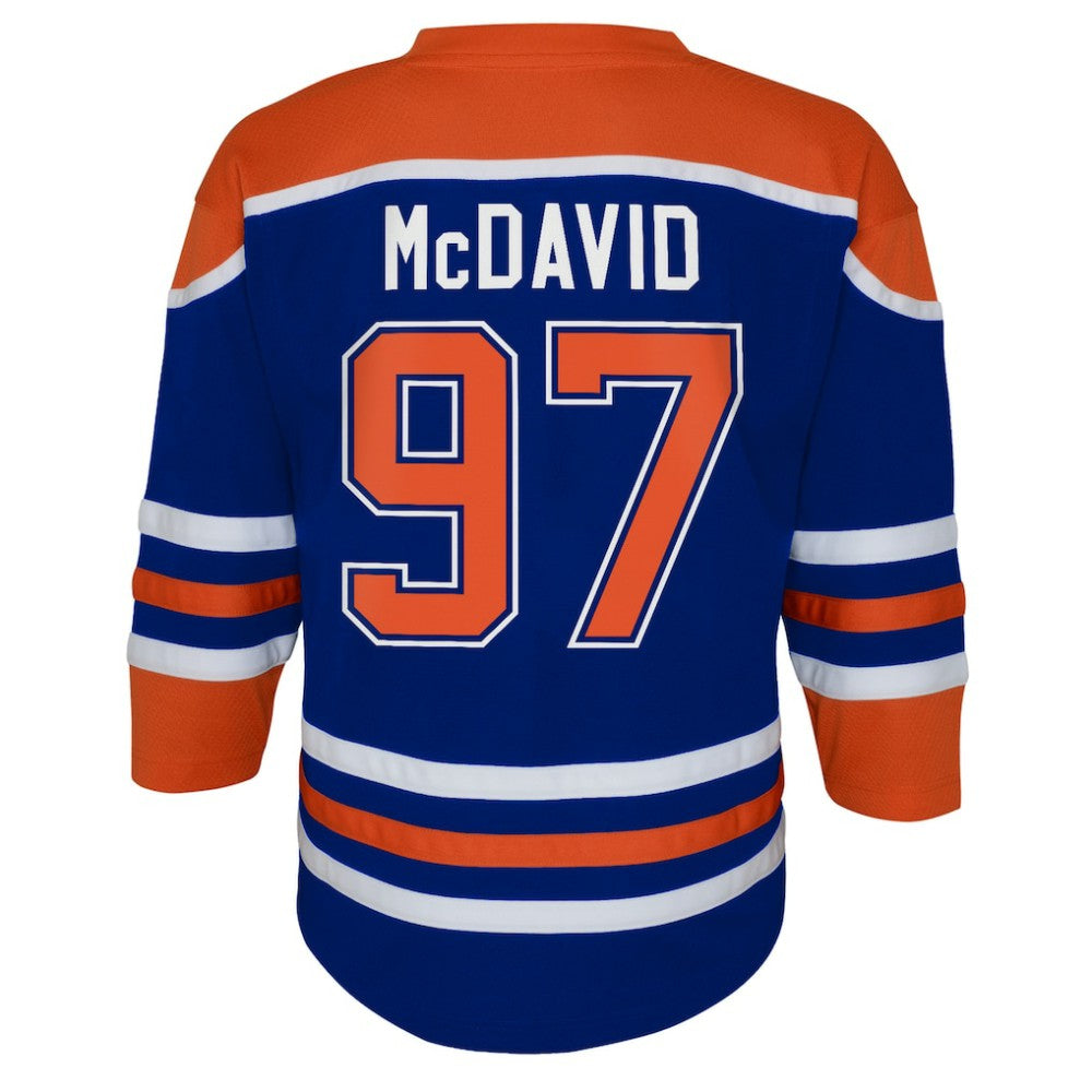 Connor McDavid Edmonton Oilers Youth Home Replica Player Jersey