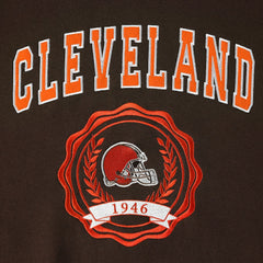 NFL Cleveland Browns Tommy Hilfiger Women's Becca Drop Shoulder Pullover Hoodie