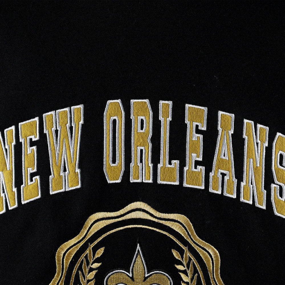 NFL New Orleans Saints Tommy Hilfiger Women's Becca Drop Shoulder Pullover Hoodie