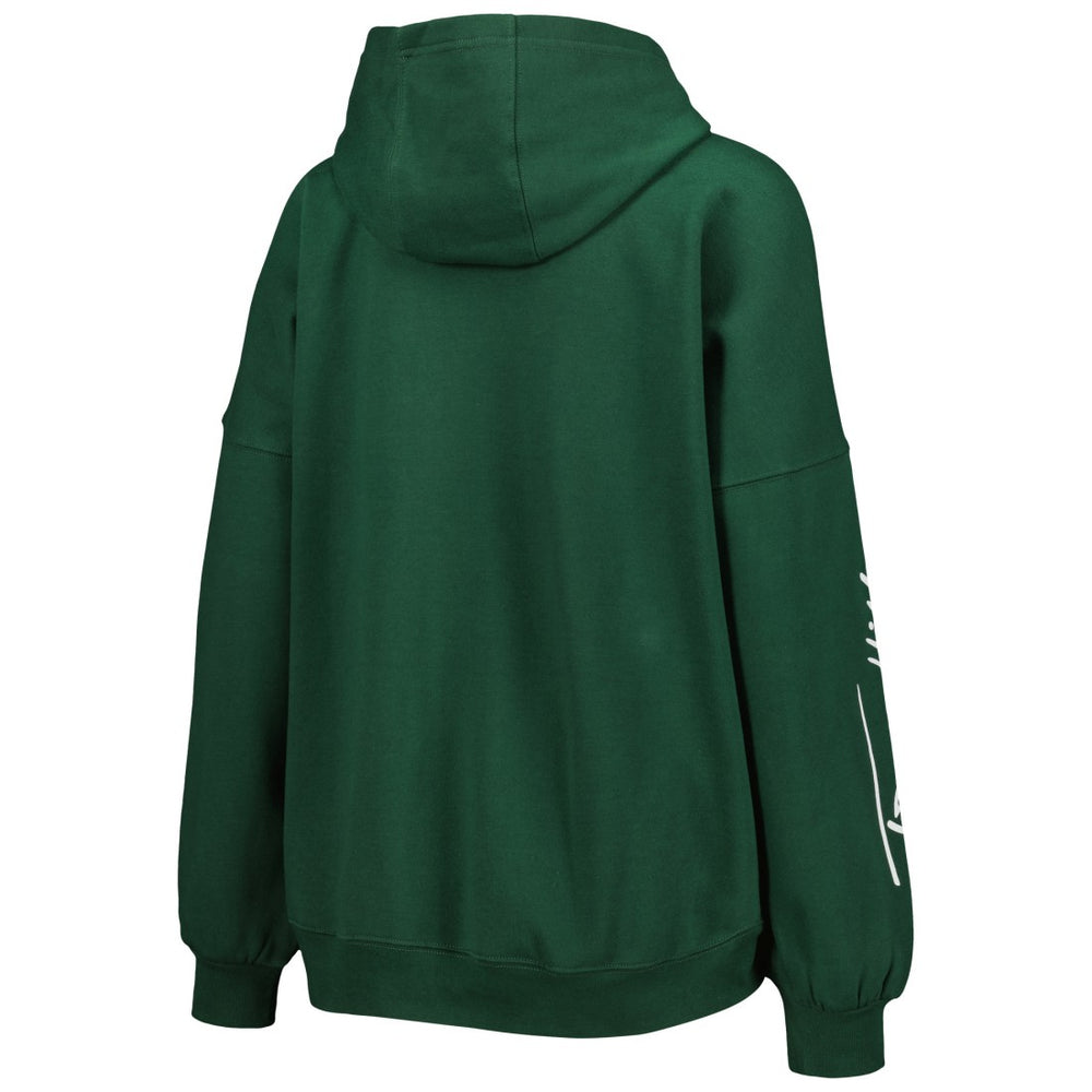 NFL Green Bay Packers Tommy Hilfiger Women's Becca Drop Shoulder Pullover Hoodie
