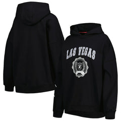 NFL Las Vegas Raiders Tommy Hilfiger Women's Becca Drop Shoulder Pullover Hoodie