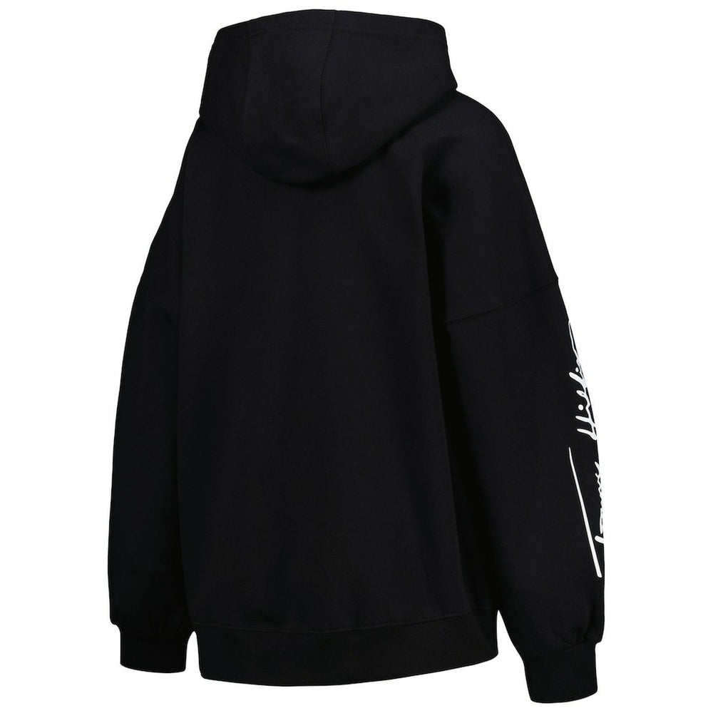 NFL Las Vegas Raiders Tommy Hilfiger Women's Becca Drop Shoulder Pullover Hoodie