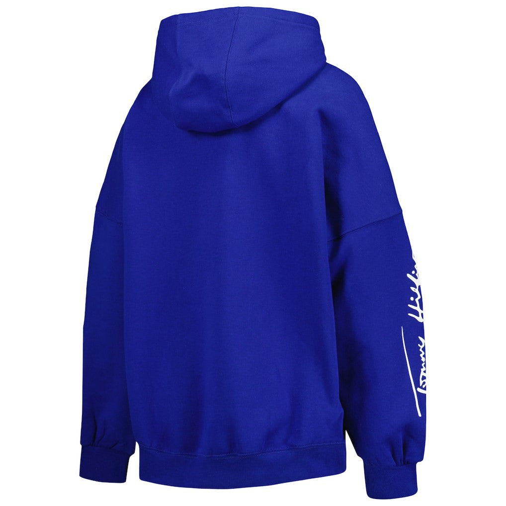 NFL Los Angeles Rams Tommy Hilfiger Women's Becca Drop Shoulder Pullover Hoodie